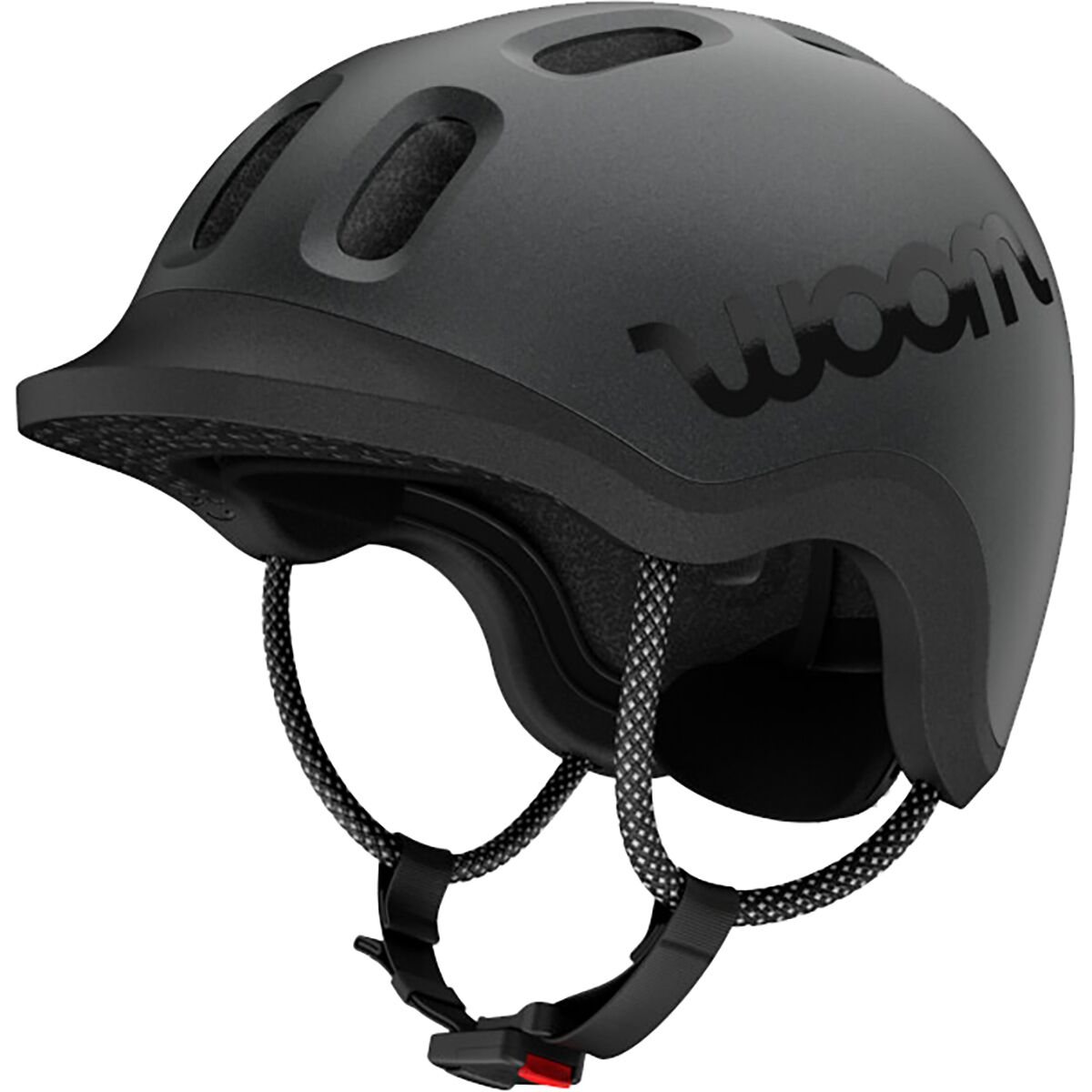 Woom Woom READY Helmet - Kids' Charcoal Metallic, M