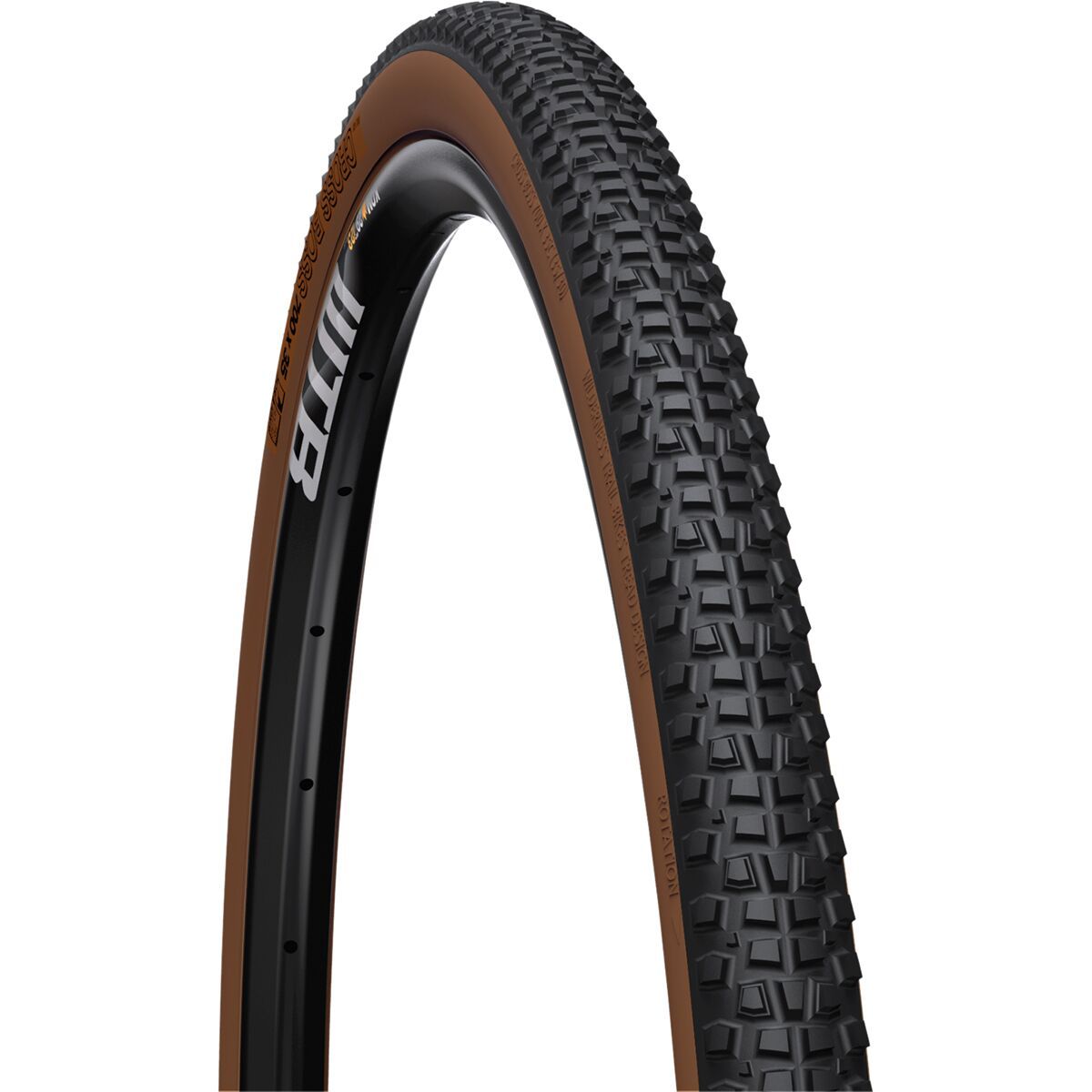 WTB Cross Boss TCS Light FR Clincher Tire Tanwall, 35mm, TCS Light/FR, 60tpi Dual, DNA