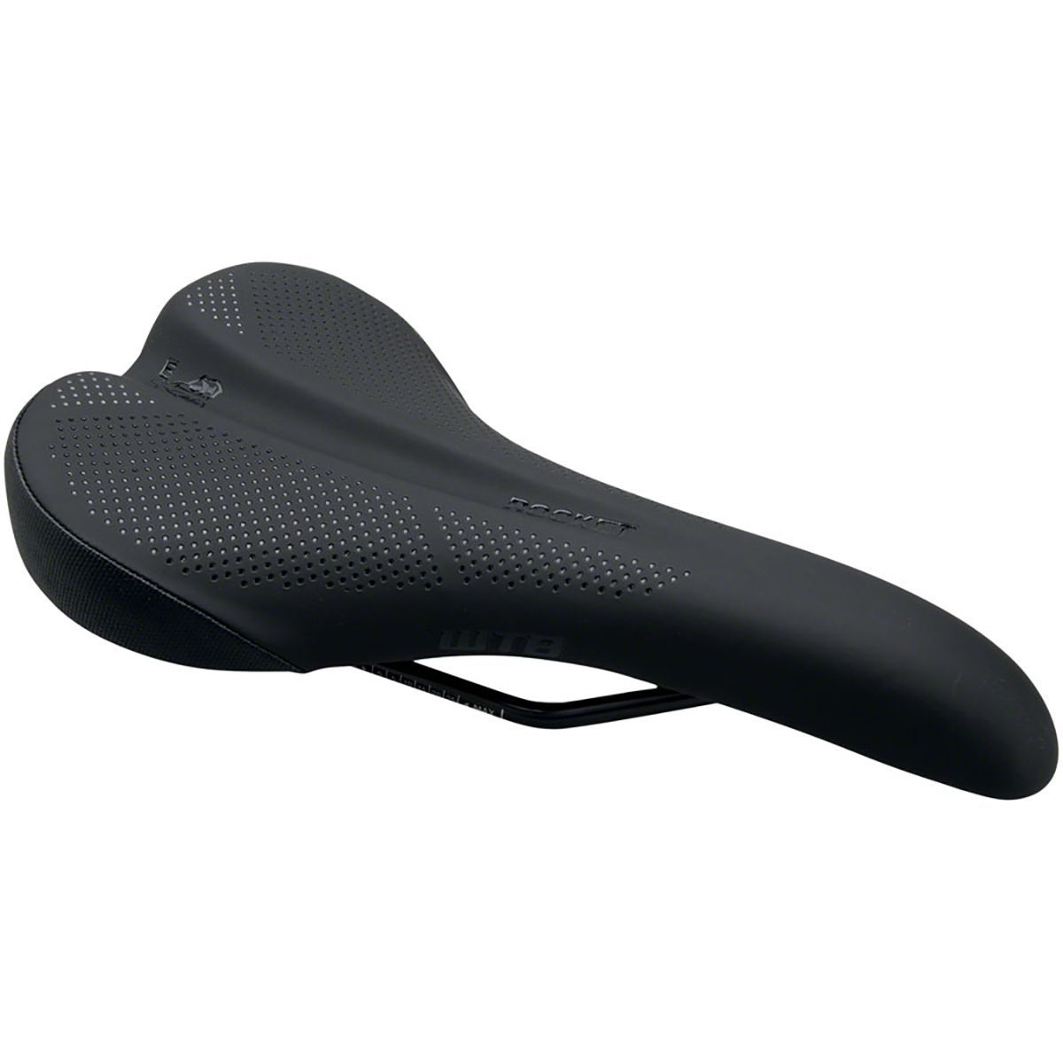 WTB Rocket Steel Saddle Black/Black, Wide