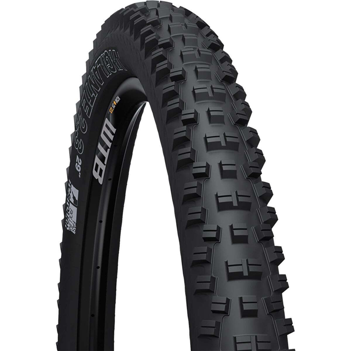 WTB Vigilante TCS Tubeless Tire - 29in Black, 2.5, Tough/HG, 60tpi, TriTec, SG1, IP+, E50