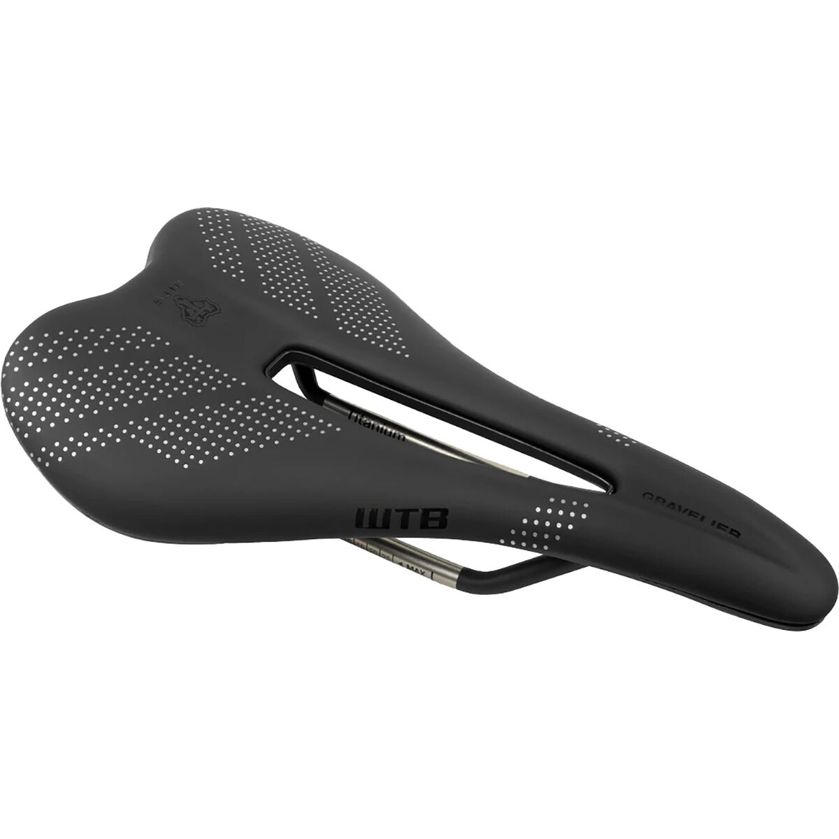 WTB Gravelier Cromoly Saddle Black/Black, Medium