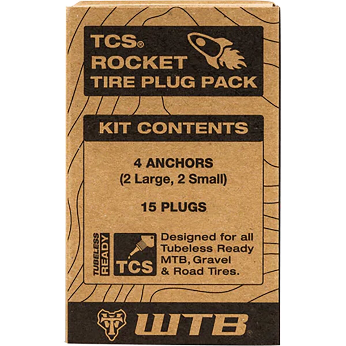 Wtb WTB Rocket Tire Plug Kit Black, One Size