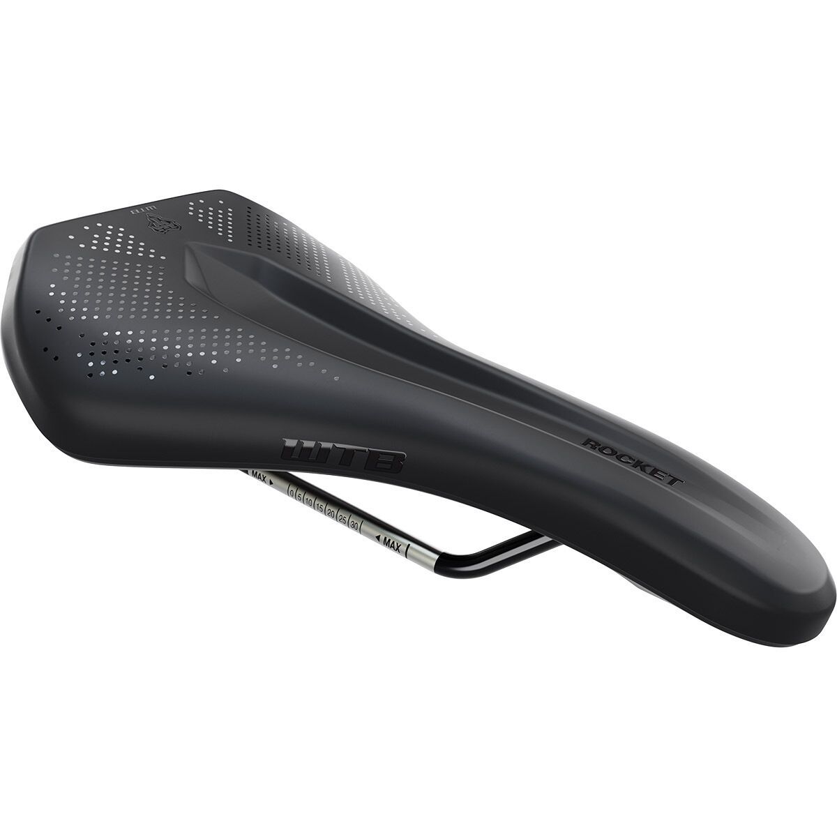 WTB Rocket Titanium Fusion Form Saddle Black, Medium