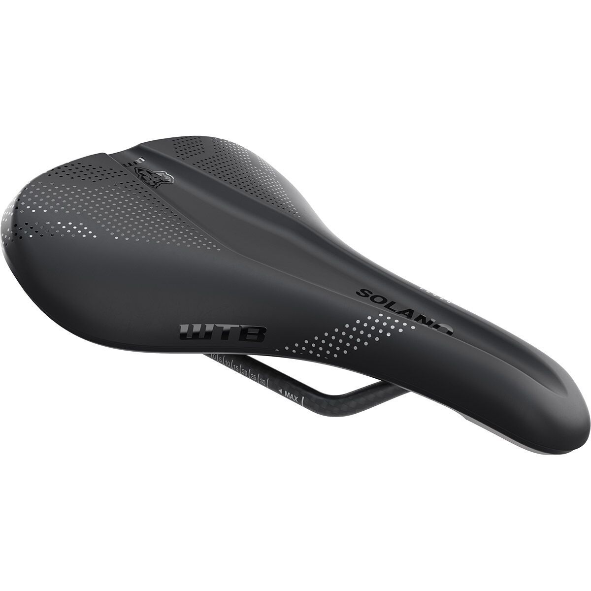 WTB Solano Fusion Form Carbon Saddle Black, Wide