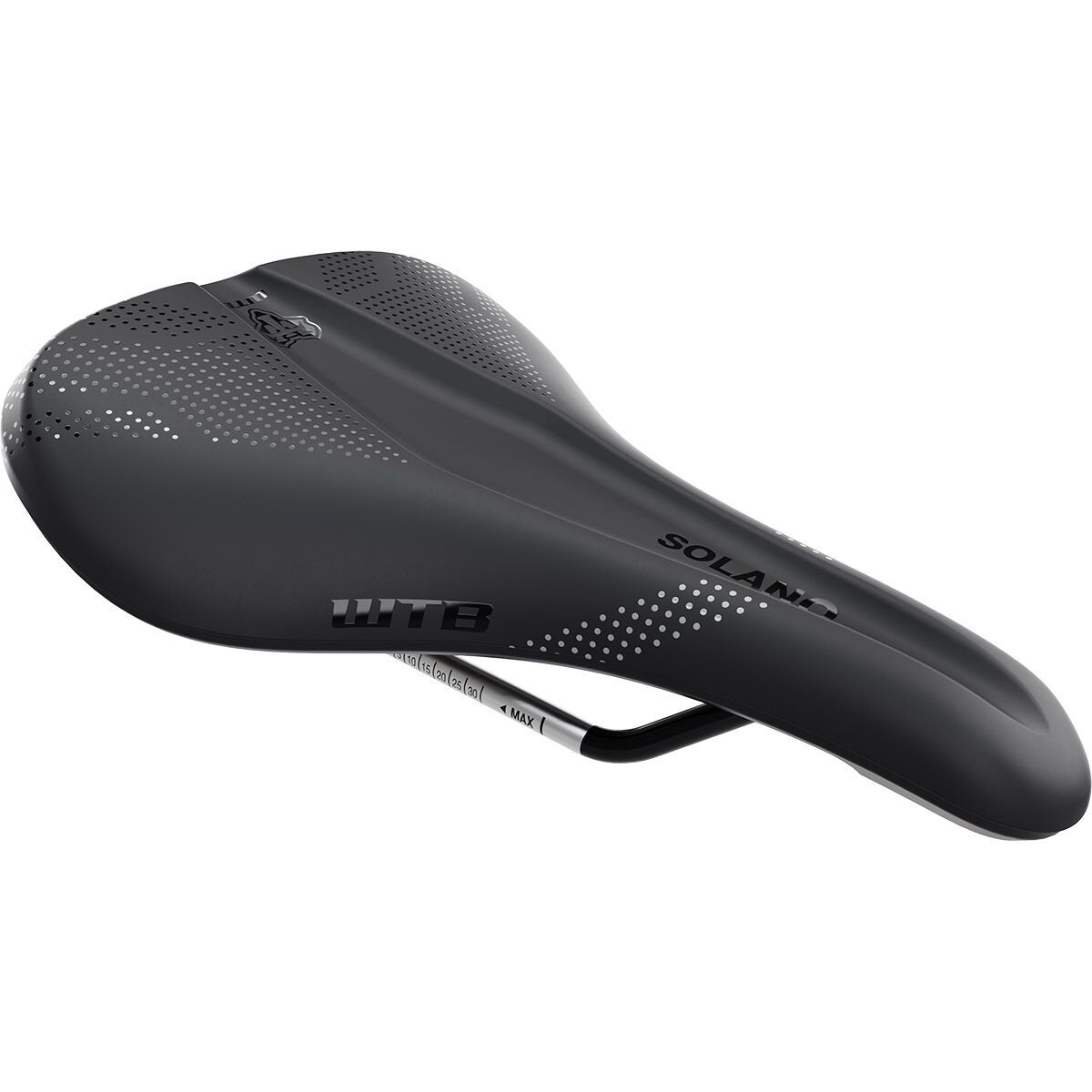 Wtb WTB Solano Fusion Form Cromoly Saddle Black, Wide
