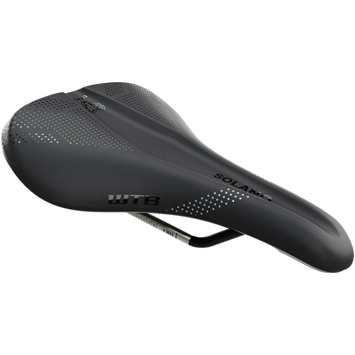 Wtb WTB Solano Fusion Form Titanium Saddle Black, Wide