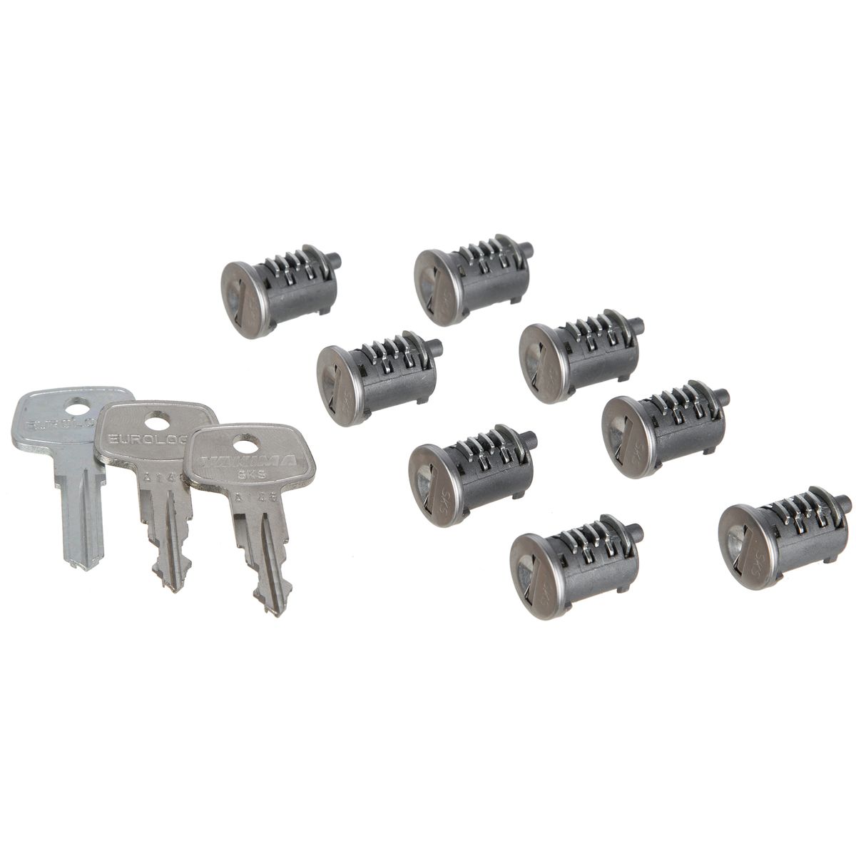 Yakima SKS Lock Cores - 8 pack - Accessories