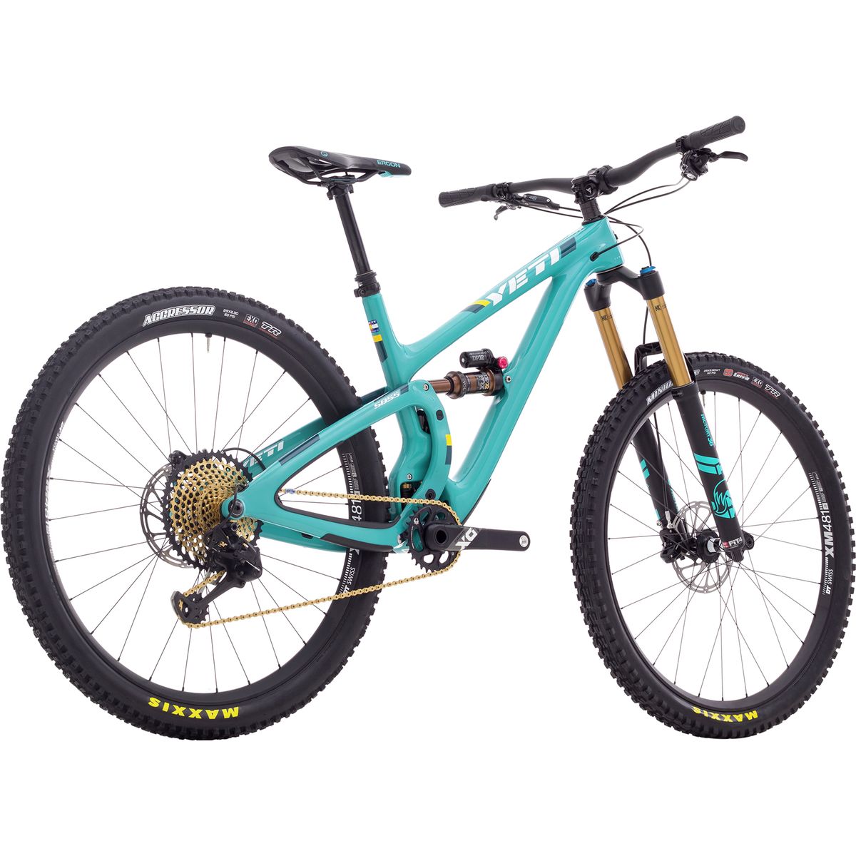 Yeti Cycles SB5.5 Turq XX1 Eagle Complete Mountain Bike - 2018 - Bikes