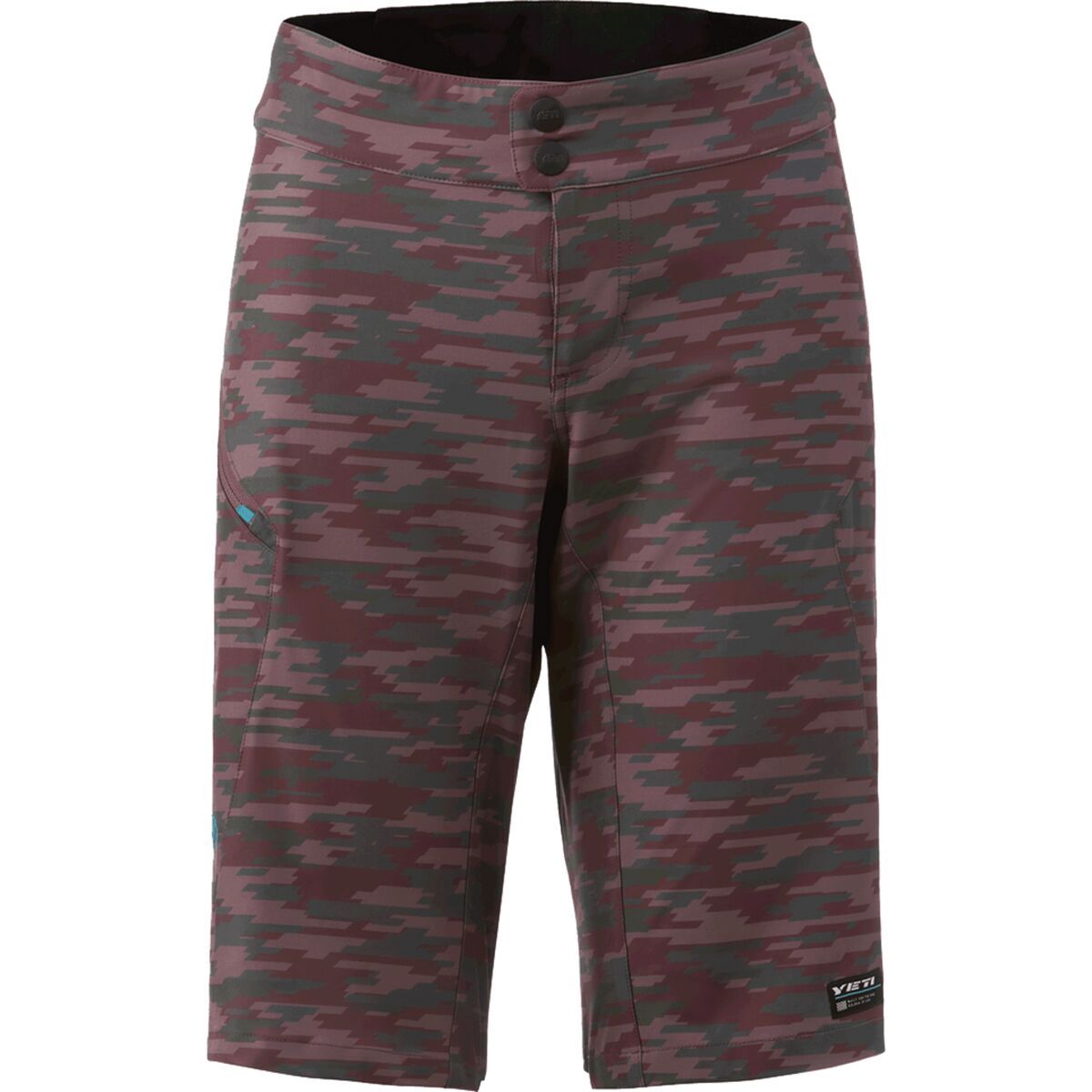Yeti Cycles Yeti Cycles Dawson Short - Women's Dusty Purple Camo, L