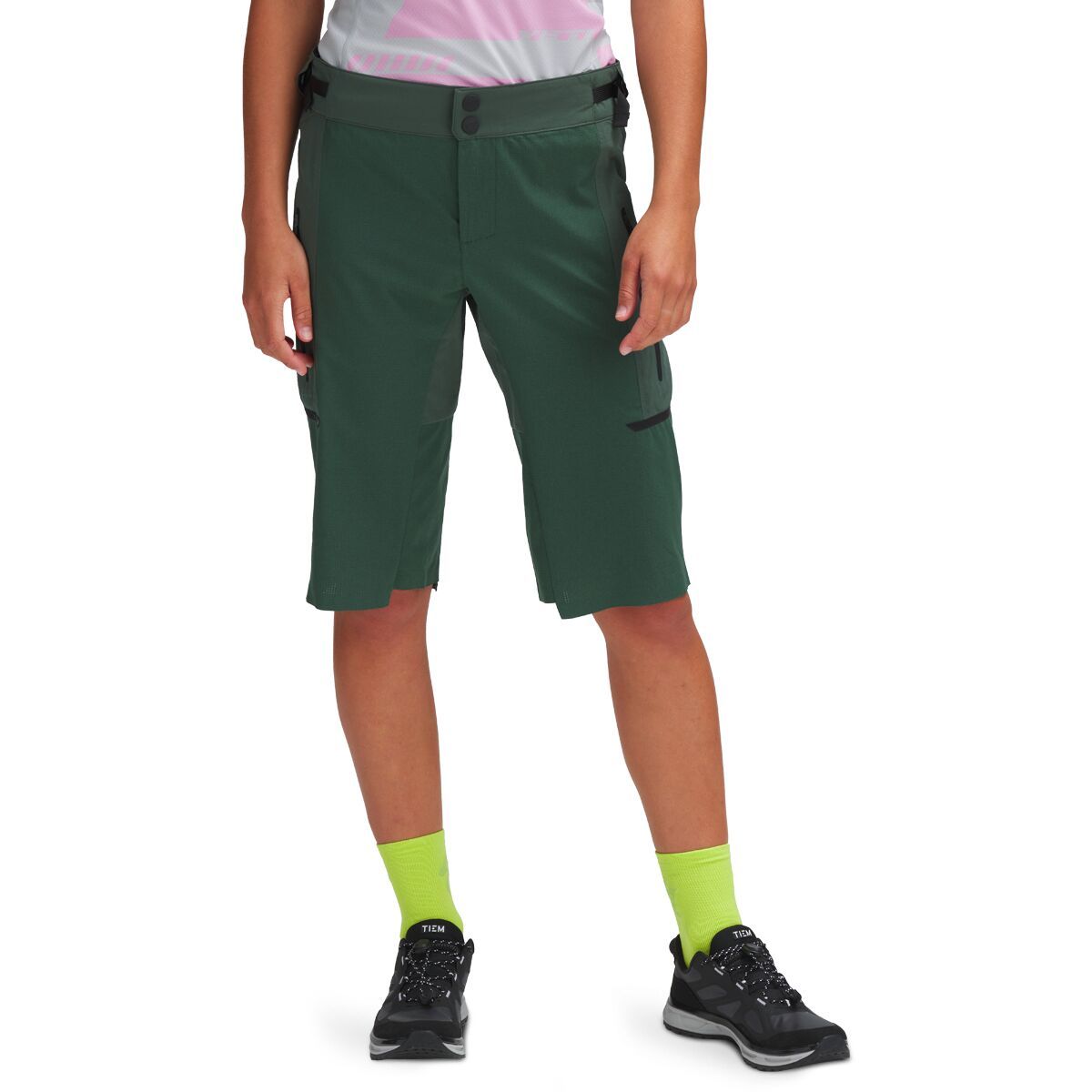 Yeti Cycles Yeti Cycles Turq Dot Air Short - Women's Jungle, L