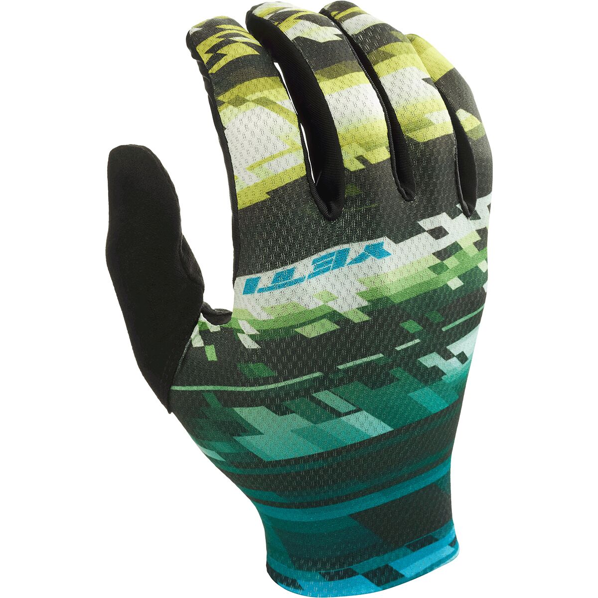 Yeti Cycles Enduro Glove - Men's Turquoise Glitch, S