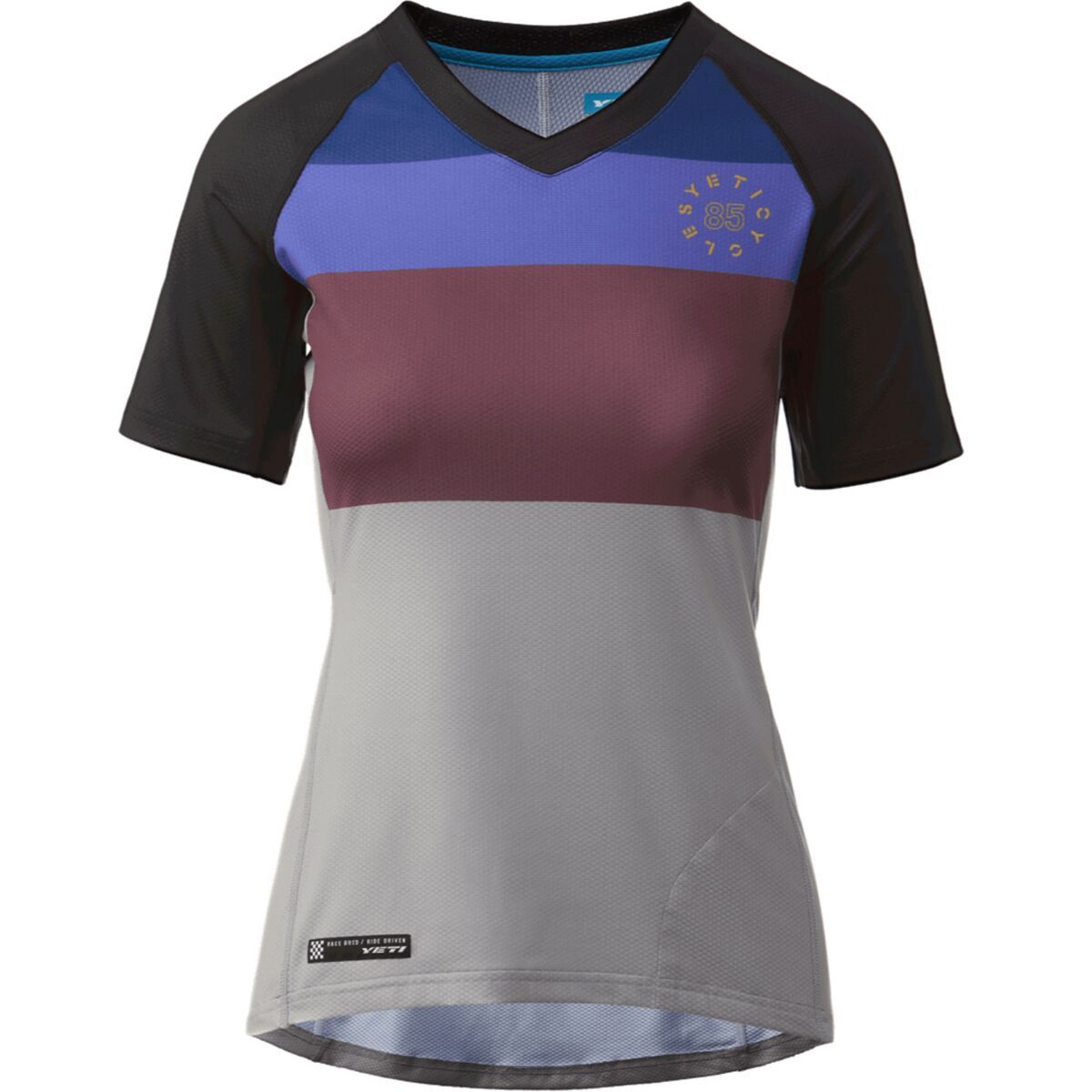 Yeti Cycles Yeti Cycles Enduro Short-Sleeve Jersey - Women's Limestone Stripe, S