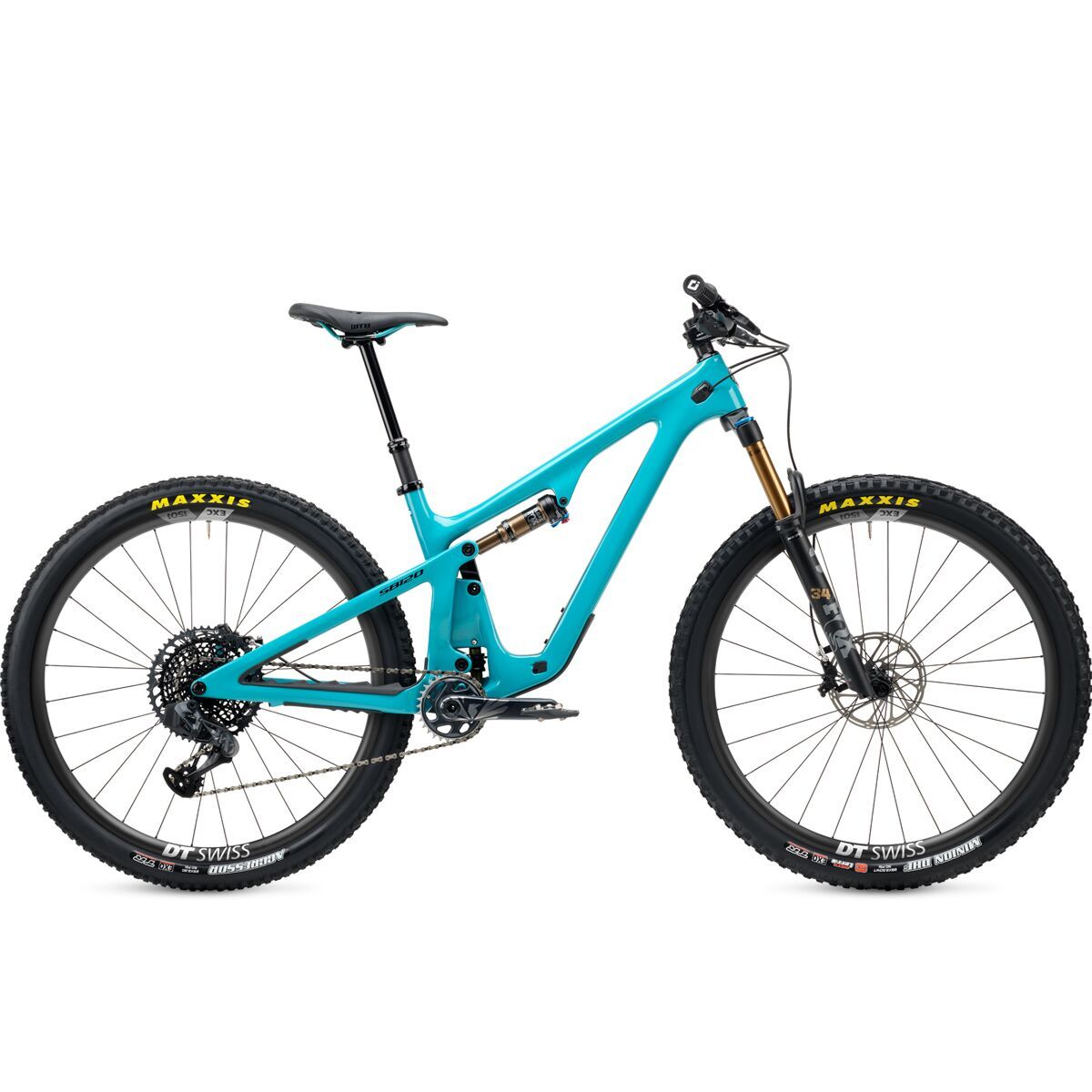 Yeti Cycles SB120 T3 X01 Eagle AXS Carbon Wheel Mountain Bike Turquoise, M