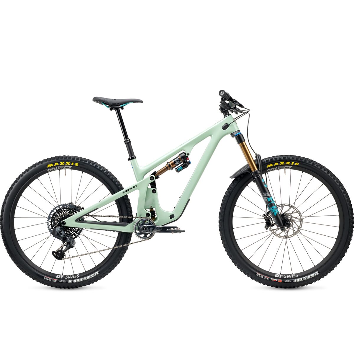 Yeti Cycles SB140 T3 TLR X01 Eagle AXS 29in Mountain Bike Turquoise, XL
