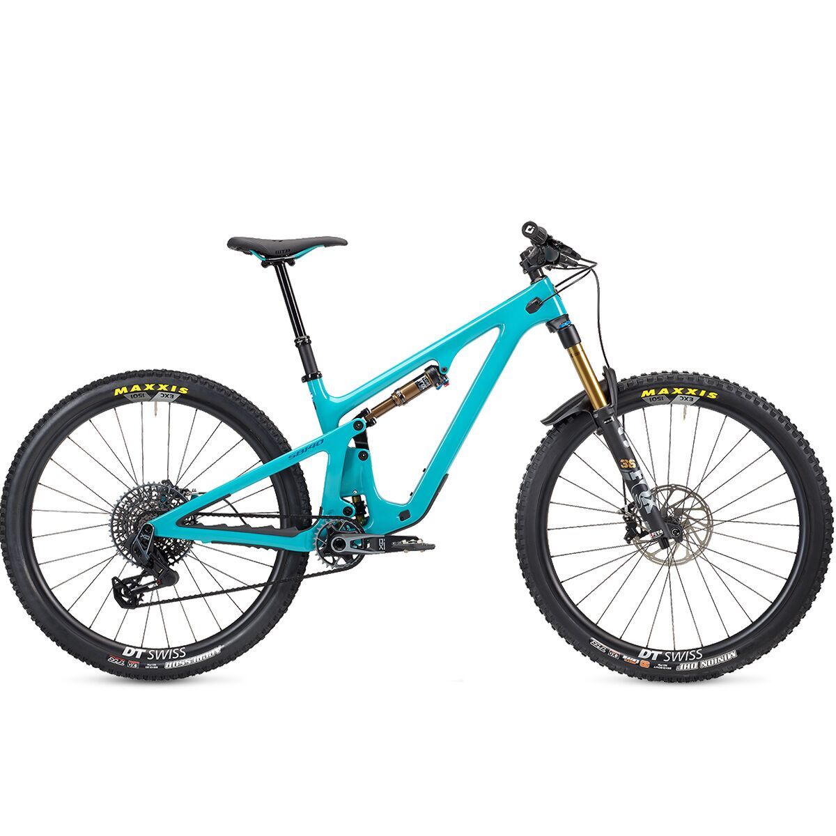 Yeti Cycles SB140 T3 X0 Eagle T-Type 29in Carbon Wheel Mountain Bike Turquoise, XL