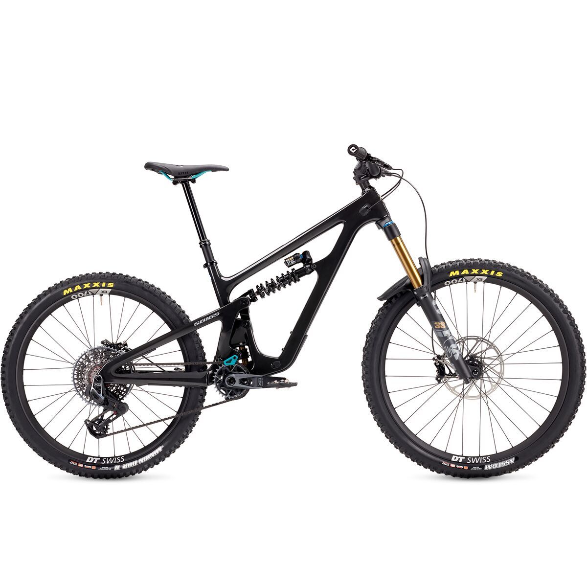 Yeti Cycles Yeti Cycles SB165 T3 X0 Transmission Mountain Bike - 2025 Raw Gloss, XL