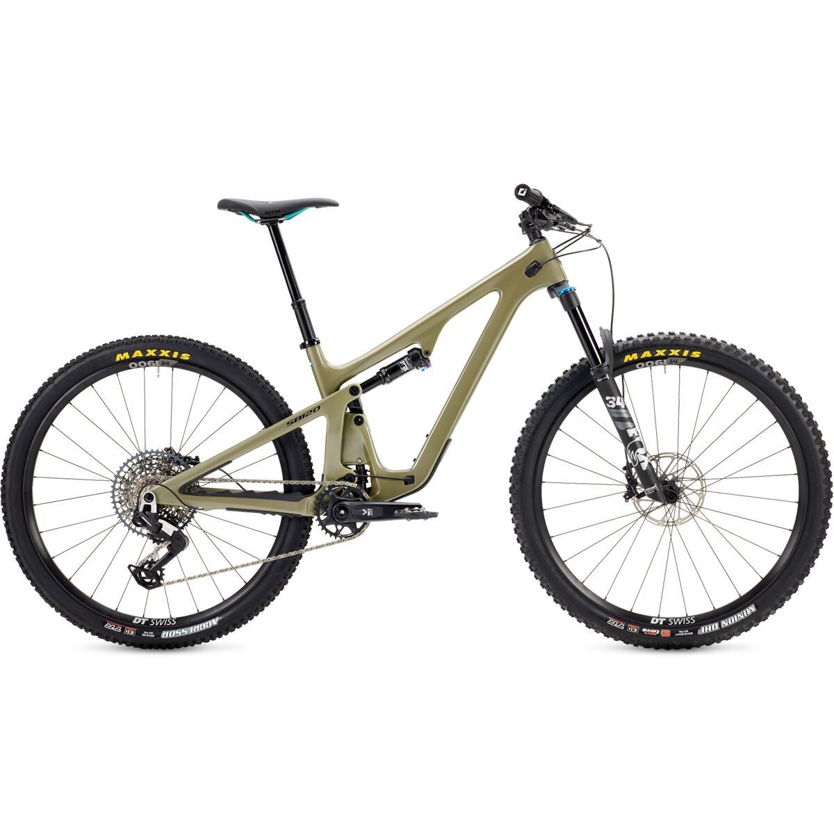 Yeti Cycles SB120 C2 Eagle 90 Factory Mountain Bike Lichen, L
