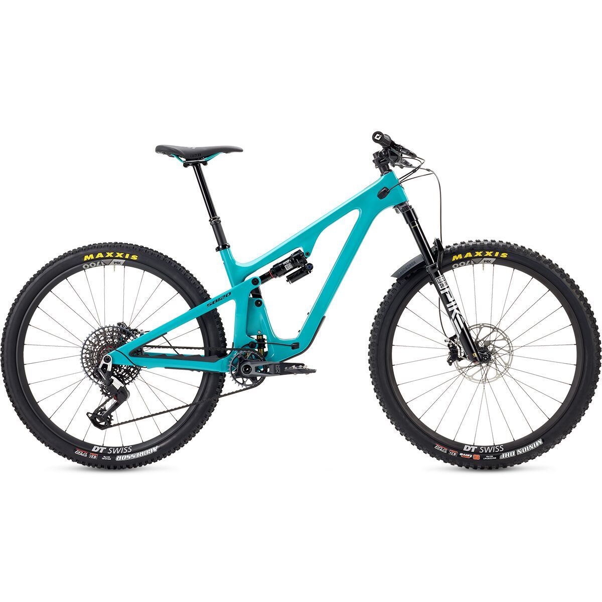 Yeti Cycles SB120 LR T2 Eagle 90/X0 Mountain Bike - 2025 Turquoise, L