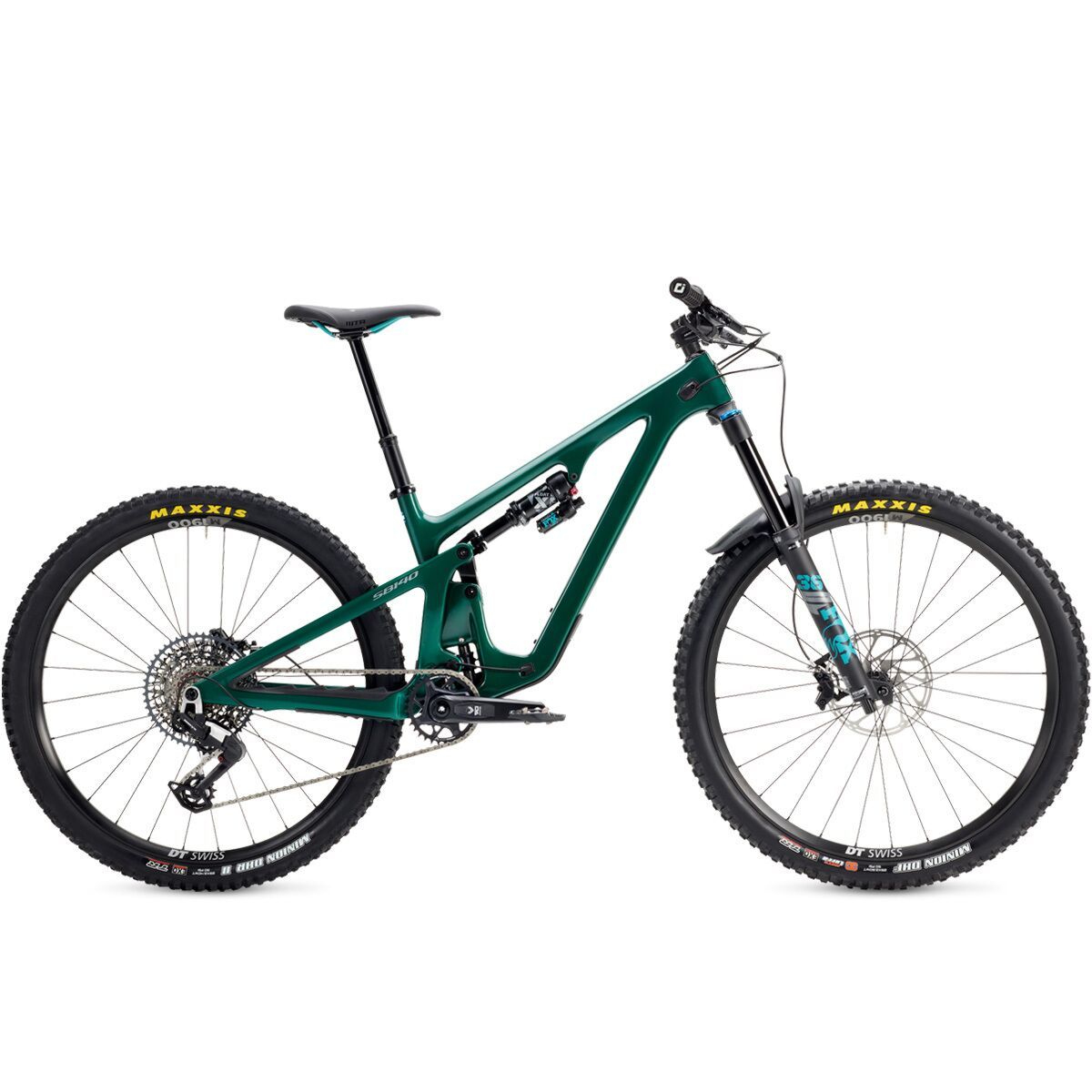 Yeti Cycles SB140 LR C2 Eagle 90 Factory Mountain Bike Emerald, L