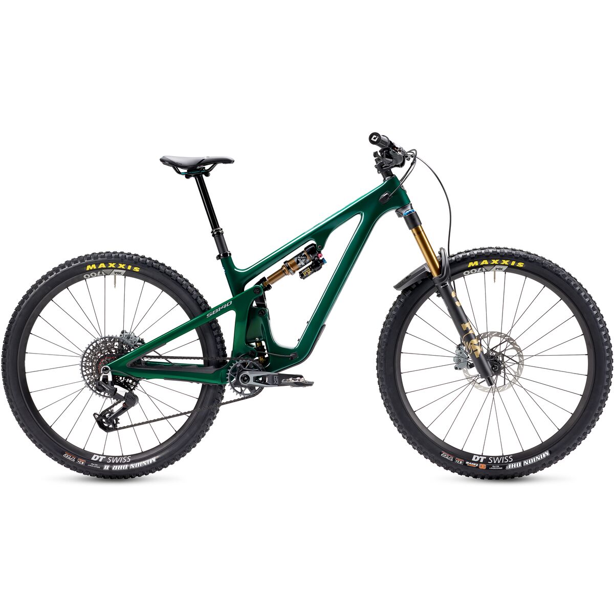 Yeti Cycles SB140 T2 Eagle 90/X0 Carbon Wheel Mountain Bike Emerald, XL
