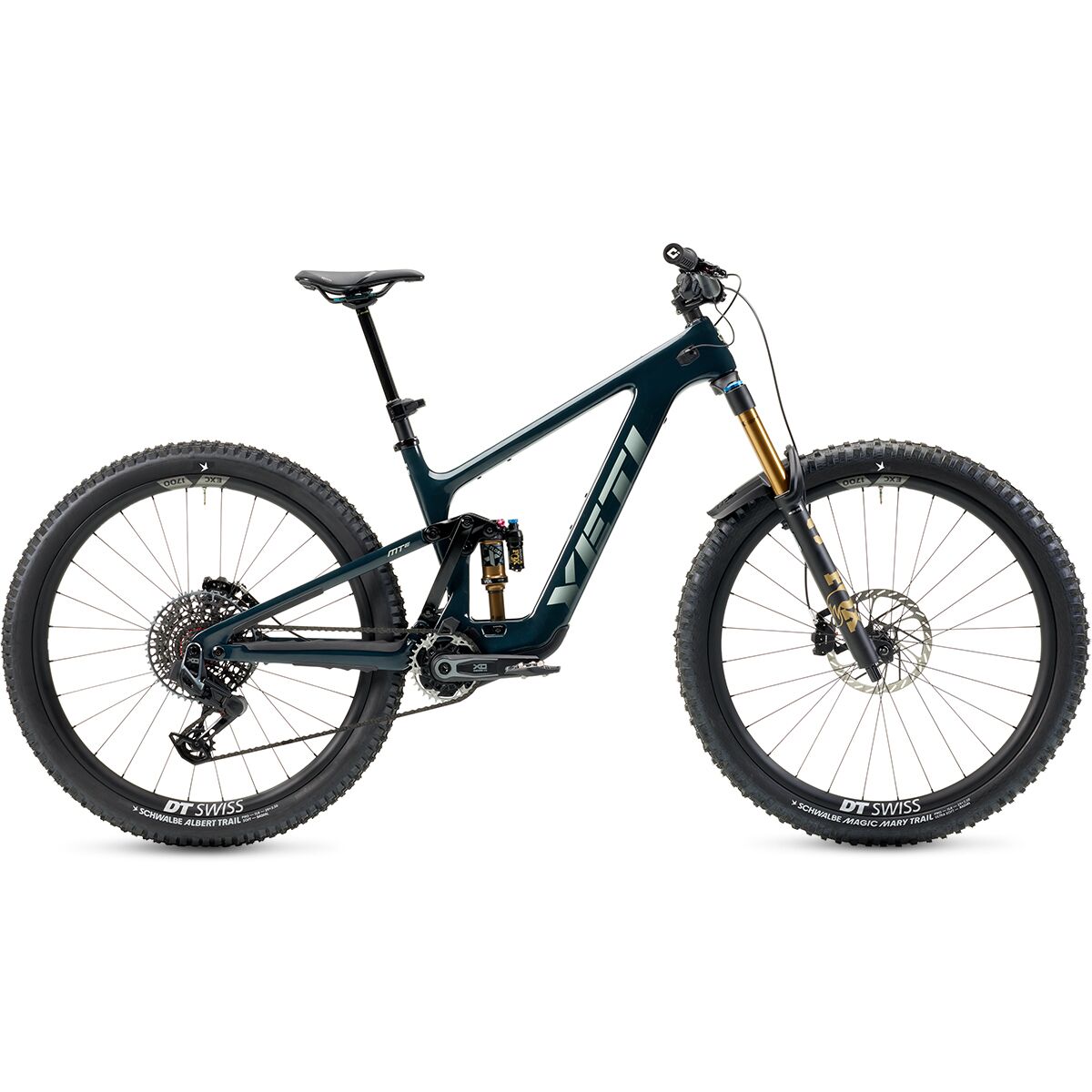Yeti Cycles Mte T3 X0 Transmission Carbon Wheel eBike Midnight, L