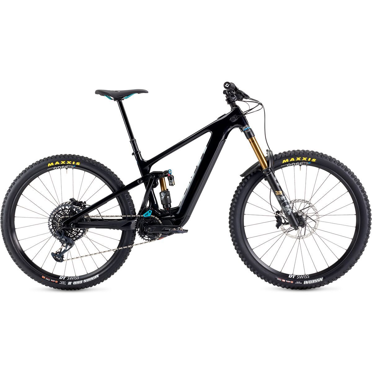 Yeti Cycles 160E C2 GX Eagle Factory Ebike Black, L
