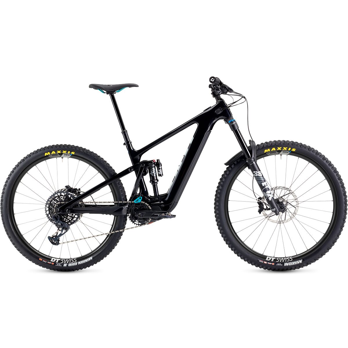 Yeti Cycles Yeti Cycles 160E C3 GX Transmission Carbon Wheel Ebike Black, XL