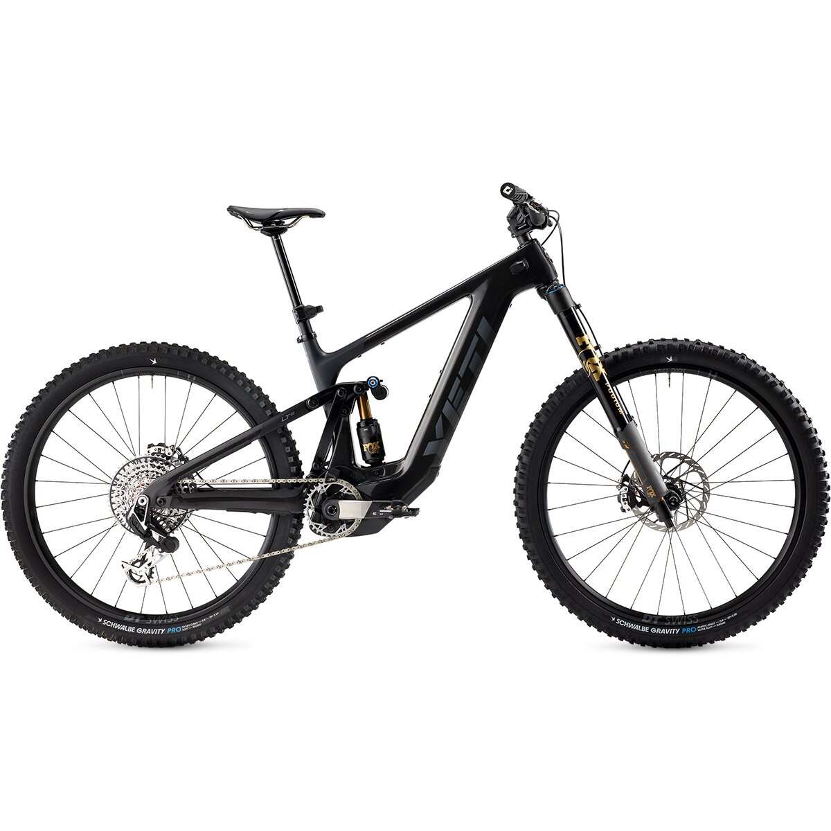 Yeti Cycles LTe XX Transmission Carbon Wheel E-Bike Raw/Grey, L