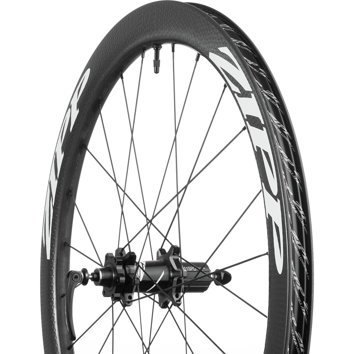 Zipp 303 650b Firecrest Carbon Disc Brake Road Wheel - Tubeless
