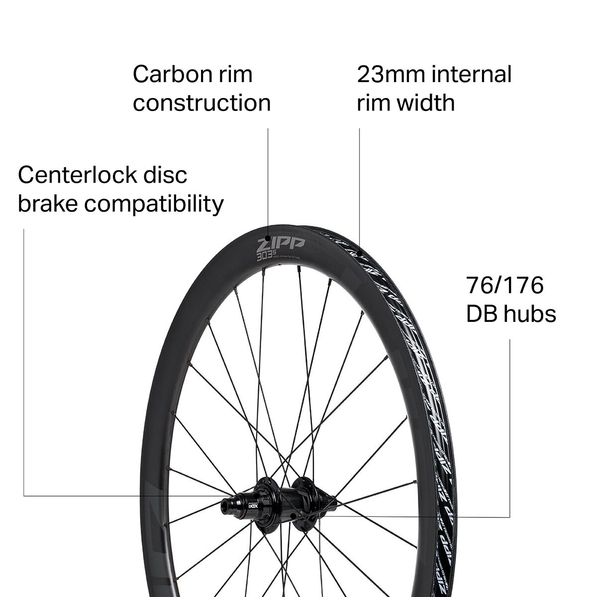 303 S Tubeless Disc-brake, WH-303-STLD-A1