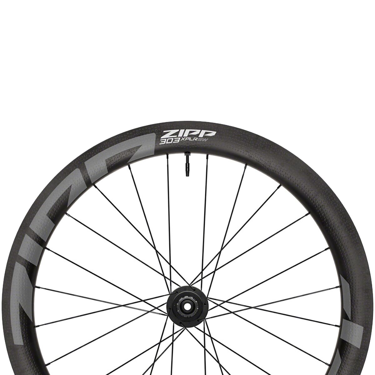 Zipp Zipp 303 XPLR SW Carbon Wheel - Tubeless Black, Front, Front, 12x100mm