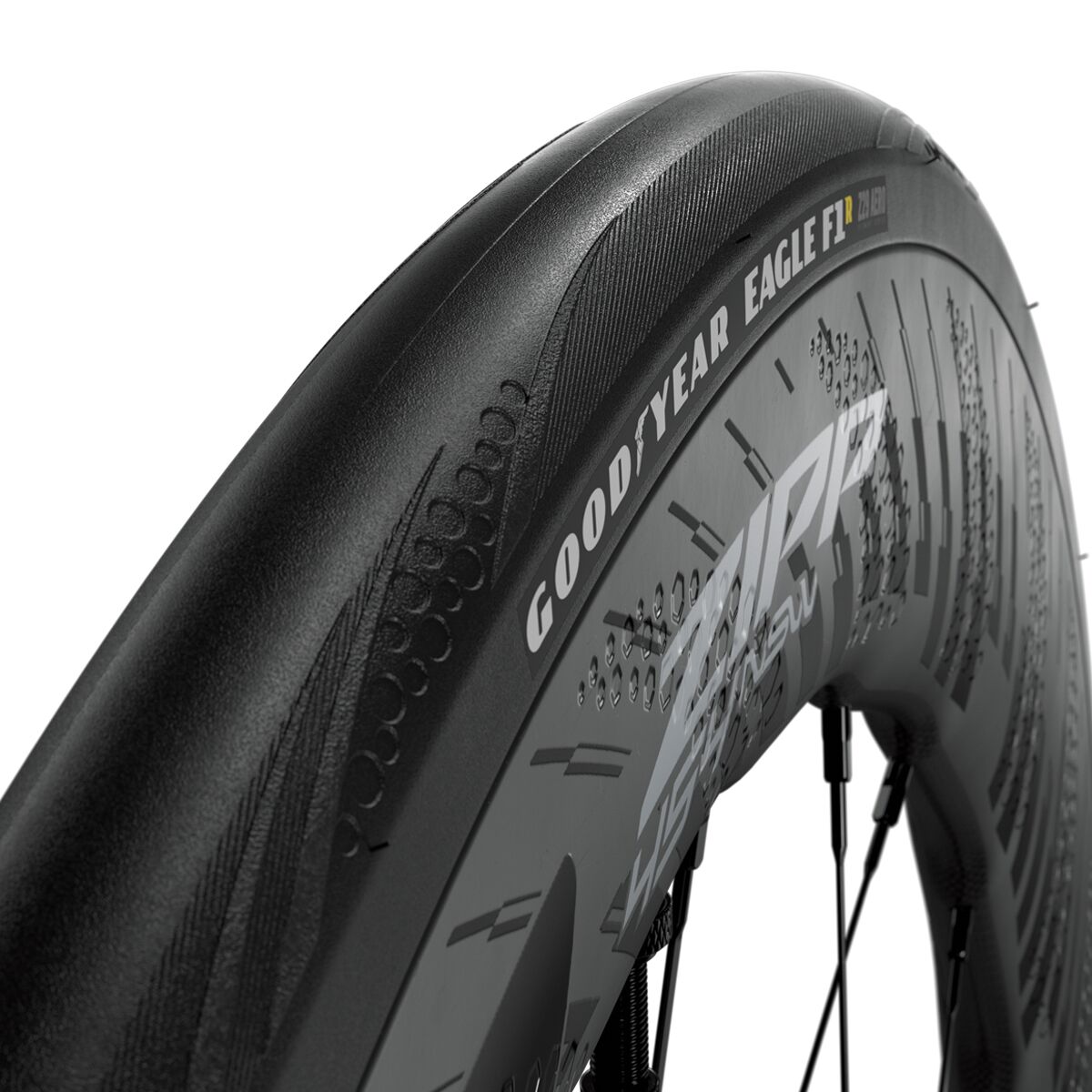 Zipp Zipp Goodyear Eagle F1 R Z29 Aero Tubeless Tire Gray, 700x29c