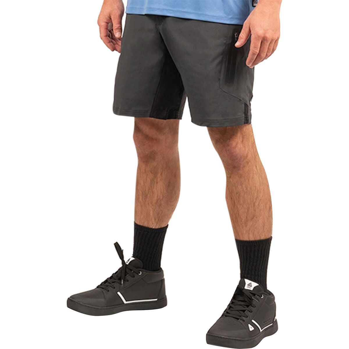 ZOIC ZOIC Ether 9 Short + Essential Liner - Men's Shadow, 3XL