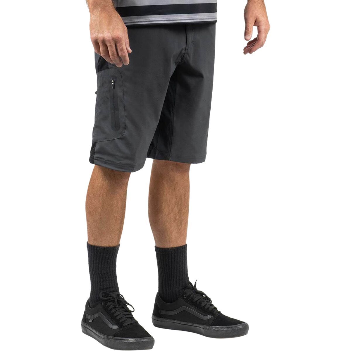 ZOIC ZOIC Ether Short + Essential Liner - Men's Shadow, XXL