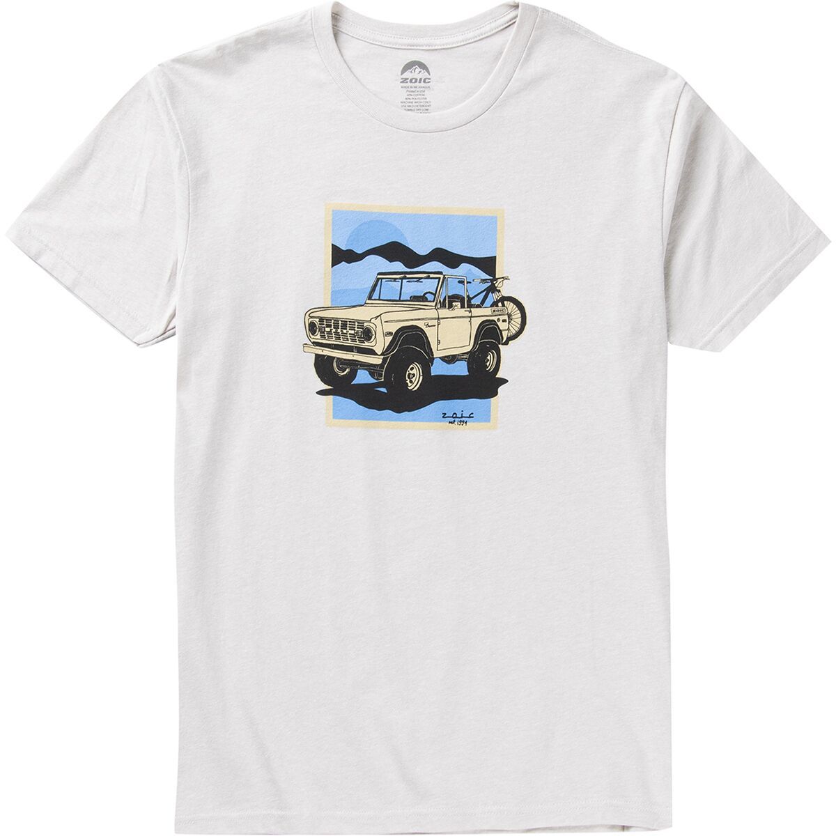 ZOIC Adventure Ride T-Shirt - Men's Sand, M