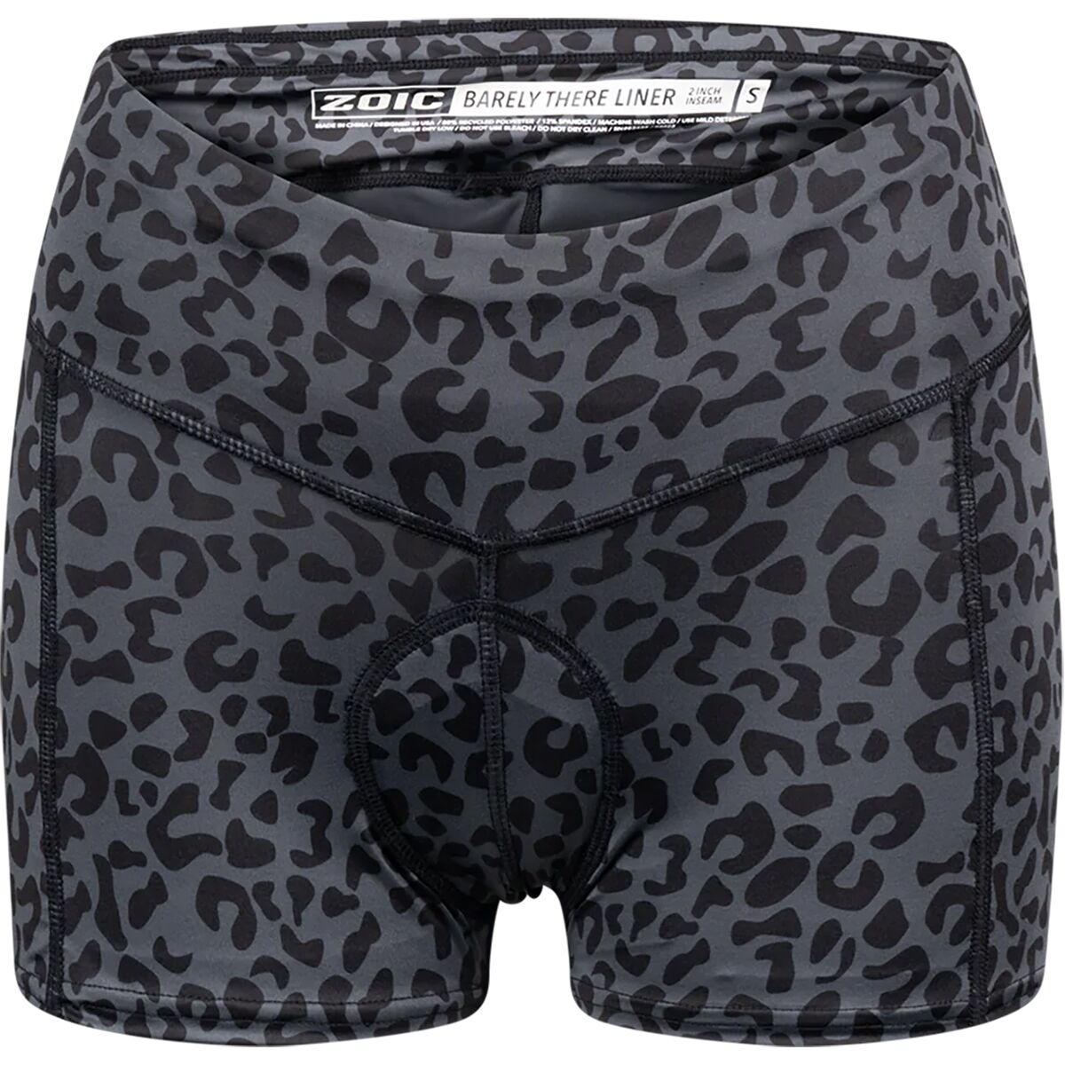 ZOIC ZOIC Barely There Liner - Women's Black Cheetah, L