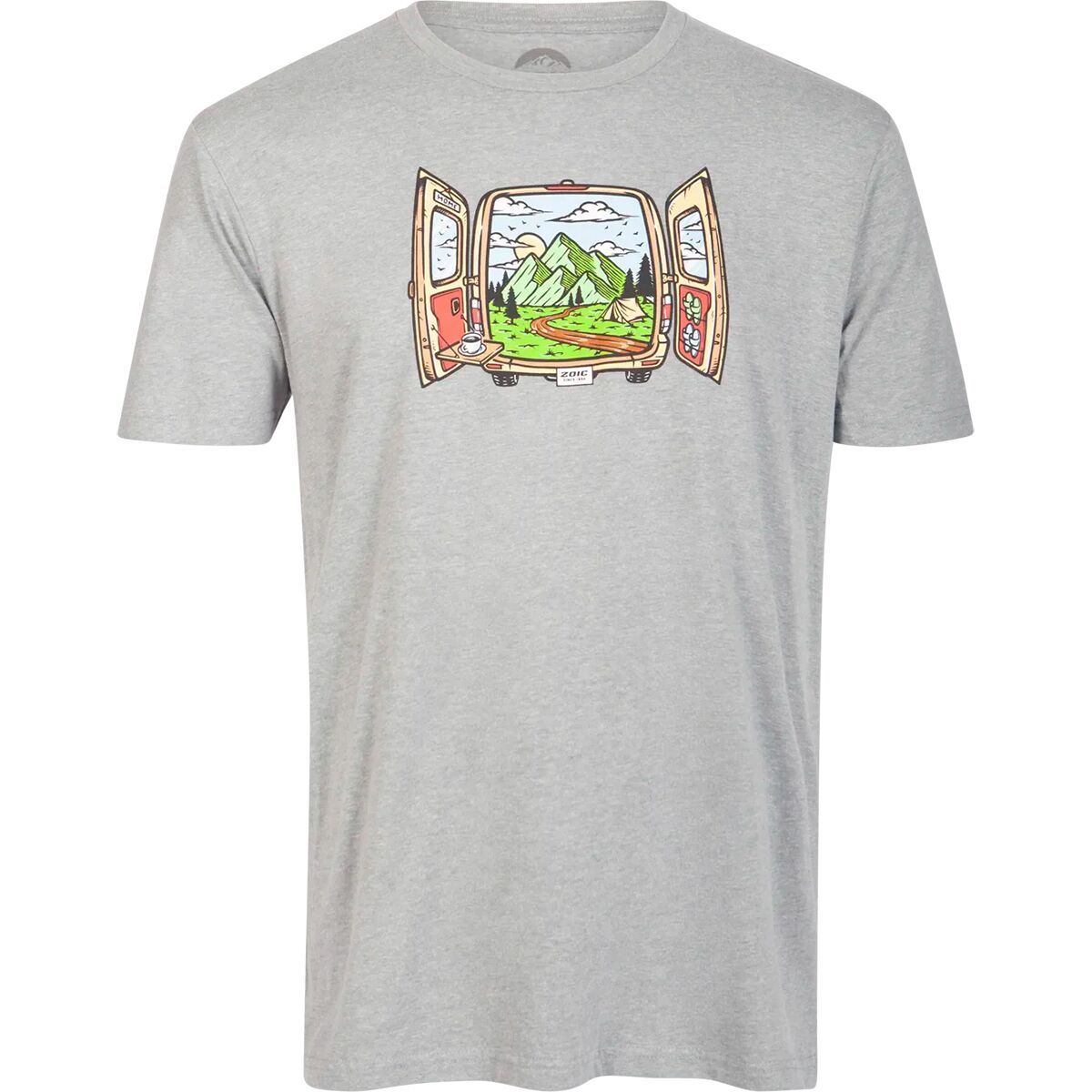 Zoic ZOIC Van Life T-Shirt - Men's Dark Grey Heather, XXL