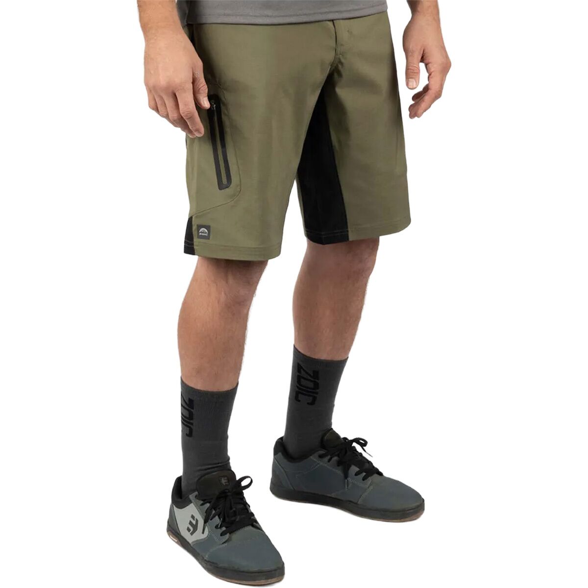 ZOIC Ether 12in Short + Essential Liner - Men's Malachite, XL