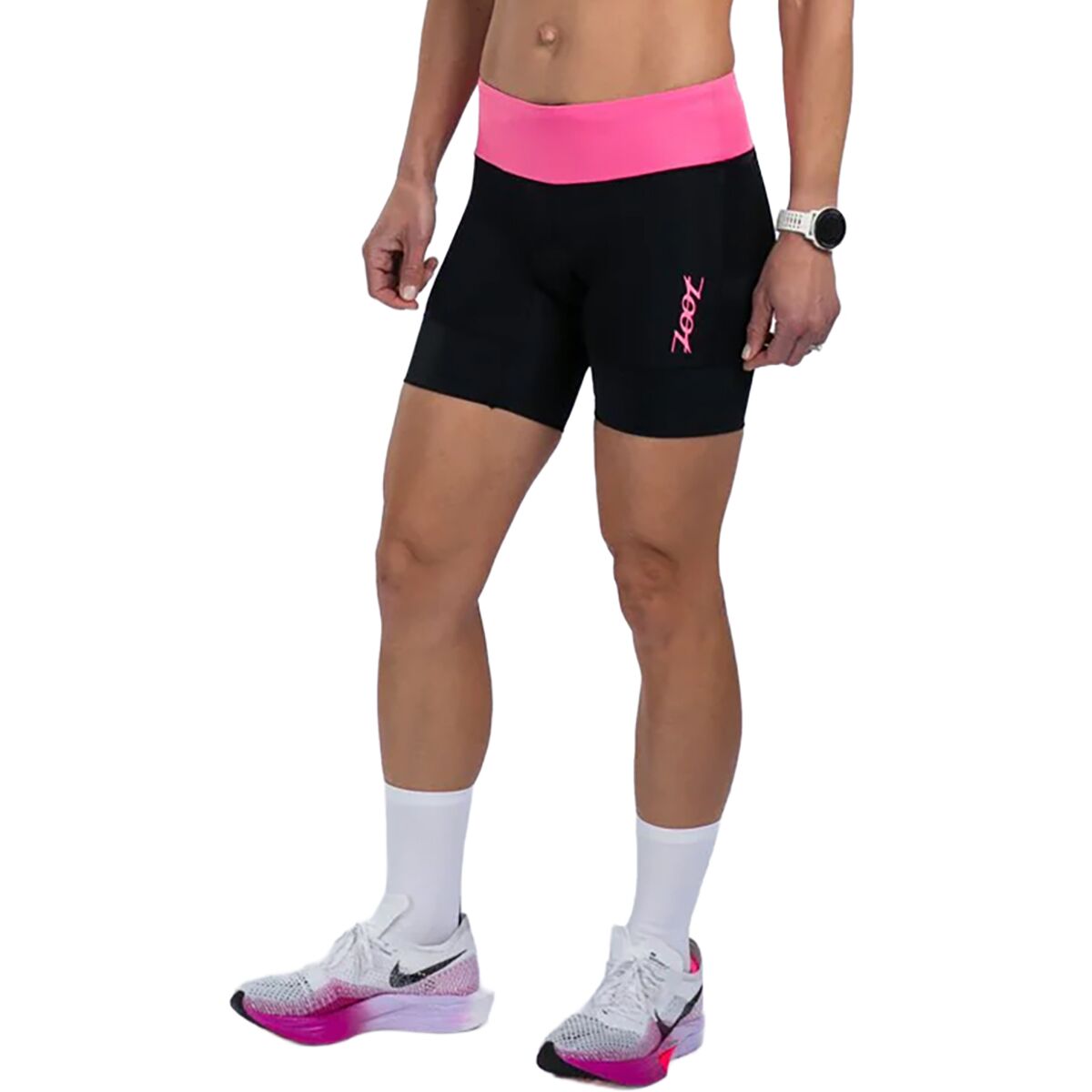 ZOOT ZOOT Core Tri 6in Short - Women's Bright Pink, M - $84.95 at Competitive Cyclist