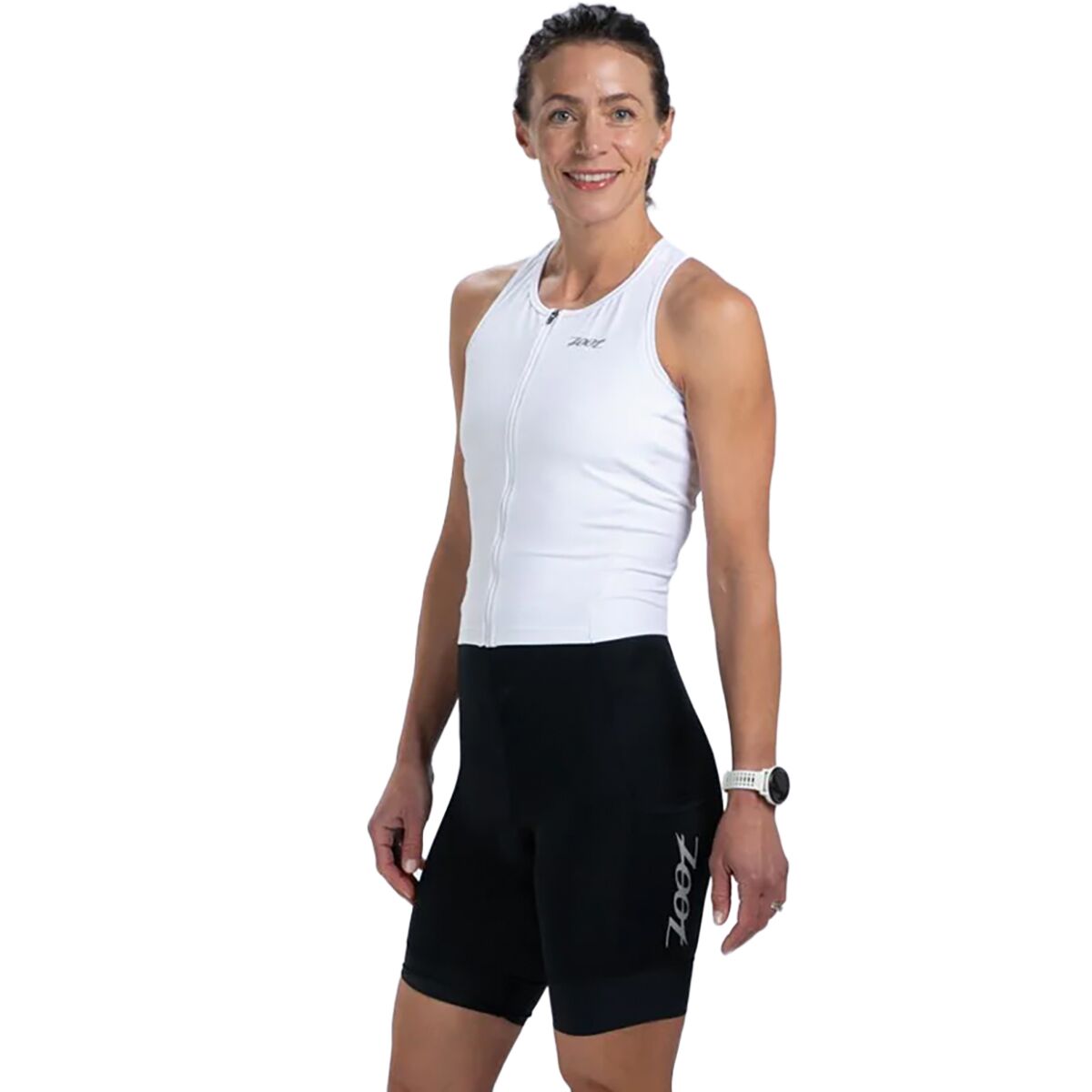 Zoot ZOOT Core Tri Sleeveless Full-Zip Racesuit - Women's White, L