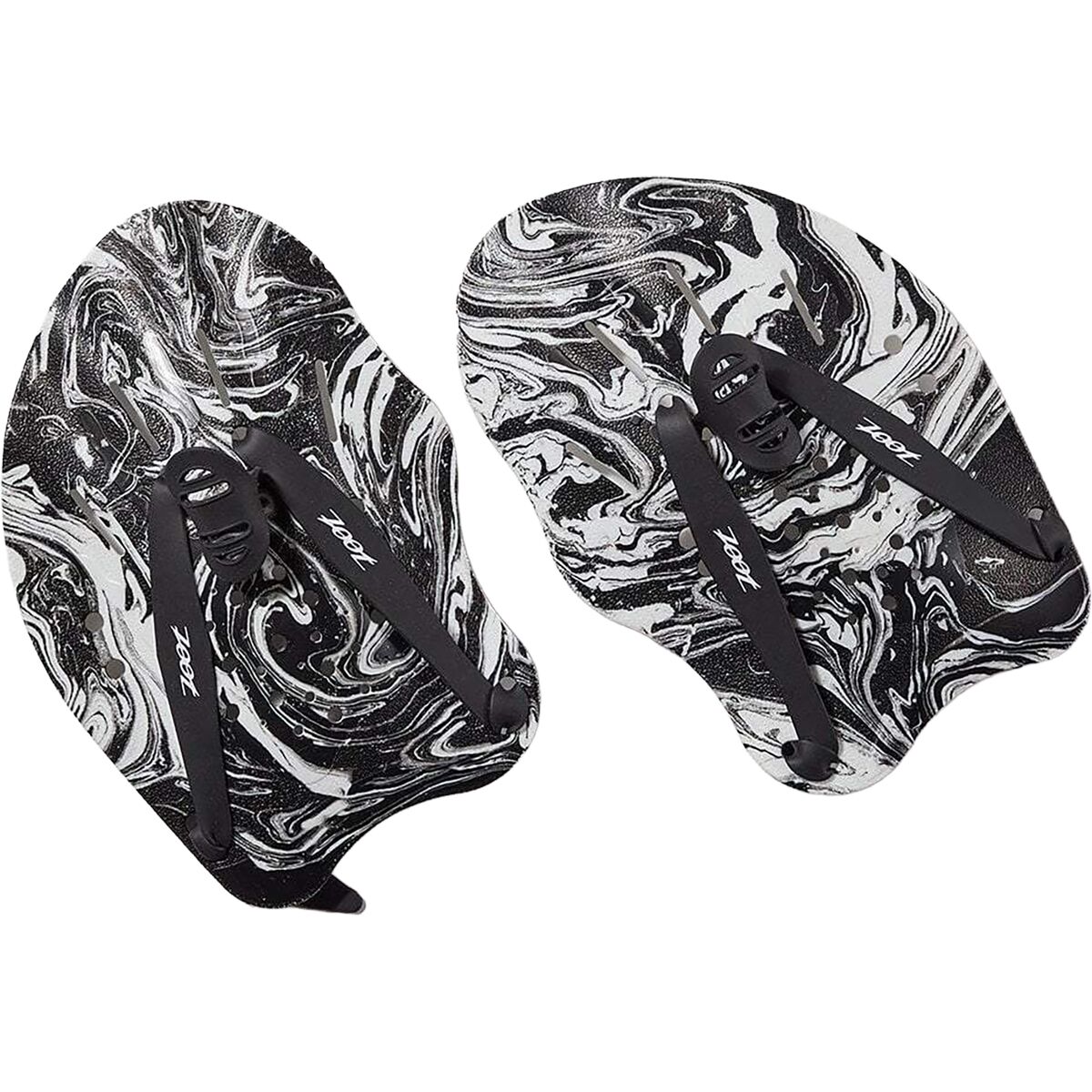 ZOOT Ultra Hand Paddles Black/White, One Size