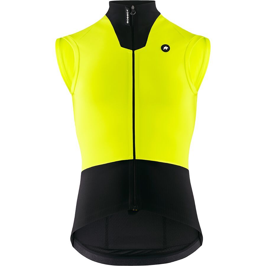 (取寄) アソス メンズ エイキープ R スプリング フォール ジレ S11 - メンズ Assos men EQUIPE R Spring Fall Gilet S11 - Men's Optic Yellow Assos EQUIPE R Spring Fall Gilet S11 - Men's - Men