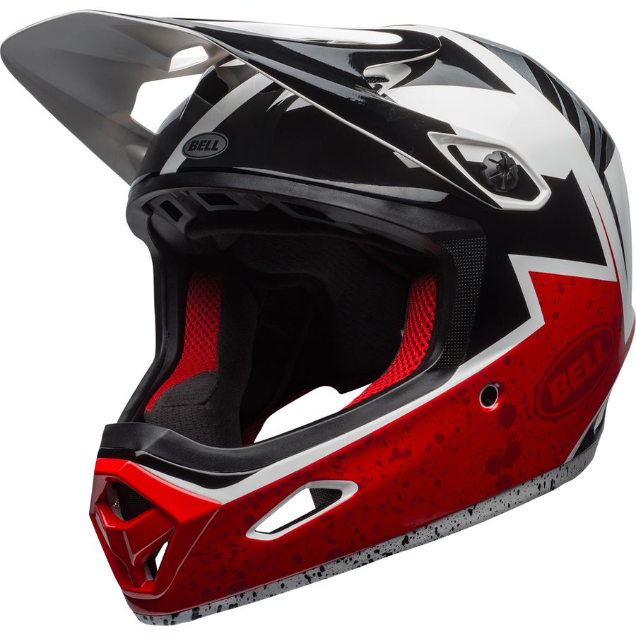 bell transfer-9 mountain bike helmet Quicksnap removable cheek pads make it easy to keep the Transfer fresh and clean too. Bell Transfer-9 - Men