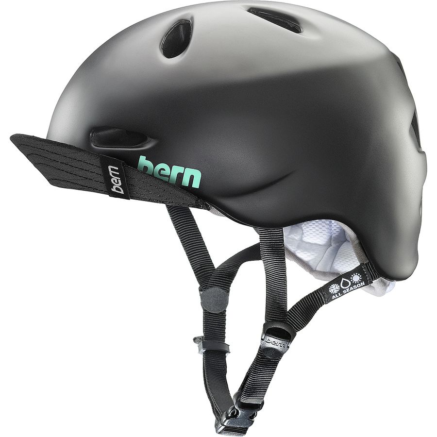 bern prescott bike helmet women& 39 Hendrix MIPS Matte Vapor / S Meet the Major Bern Helmets Bike Helmet Womens