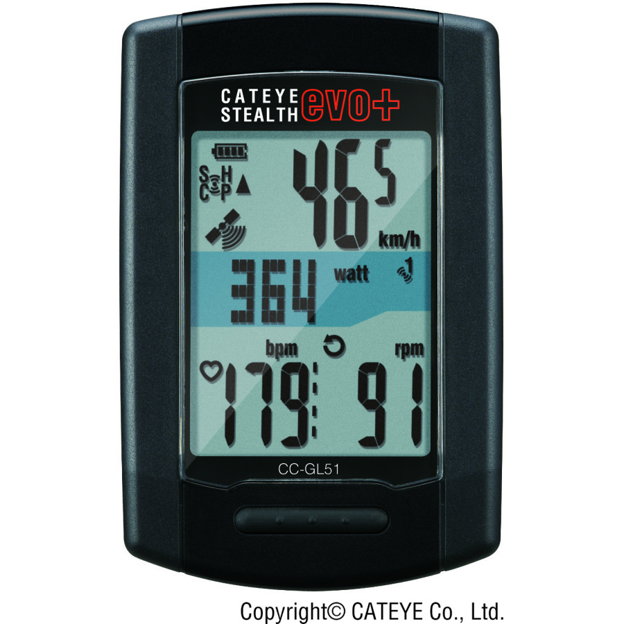 CatEye Stealth Evo Plus Bike Computer - Men