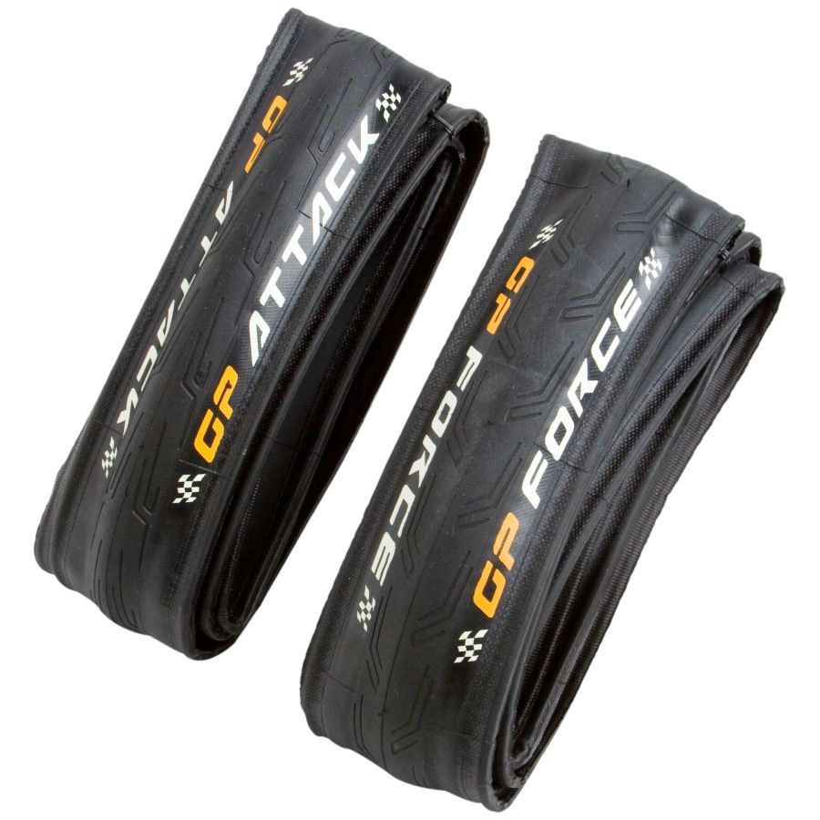 Continental Grand Prix Attack/Force Tire - Set - Components