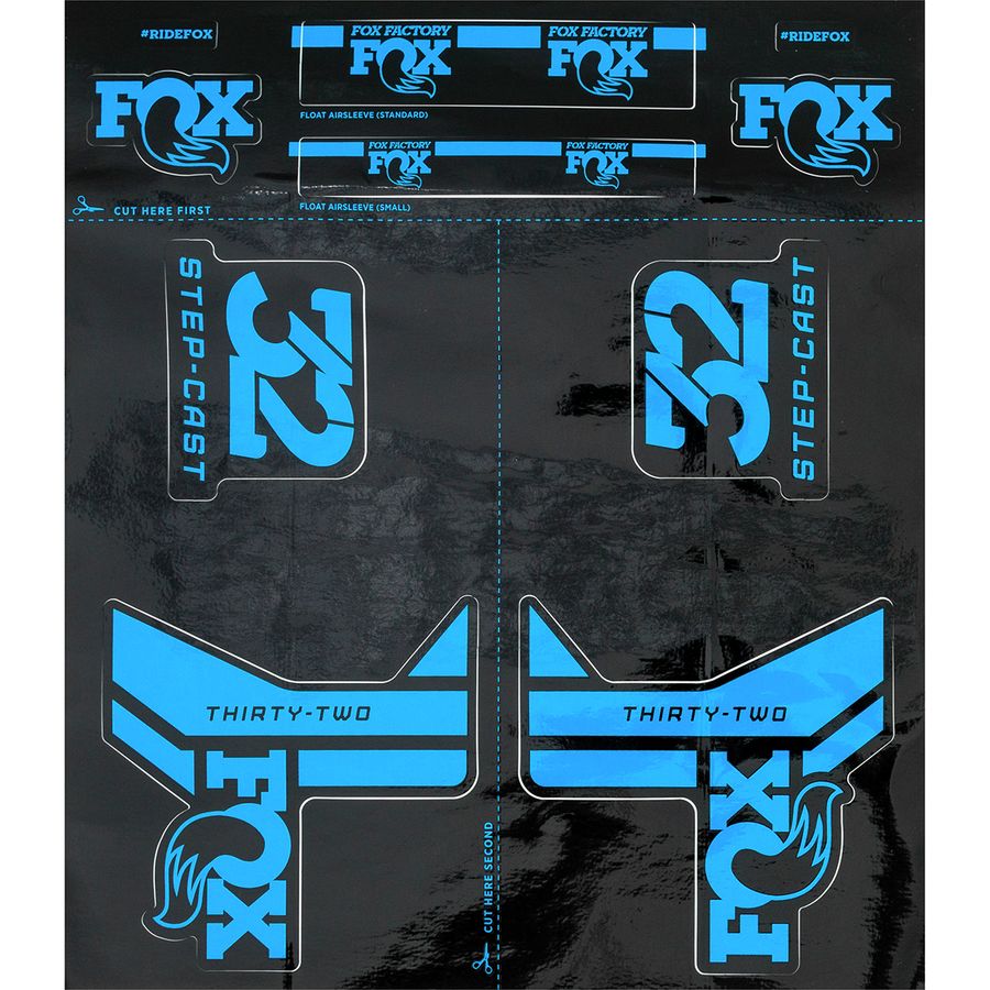 FOX Racing Shox Float 32 Step-Cast Decal Kit - Components