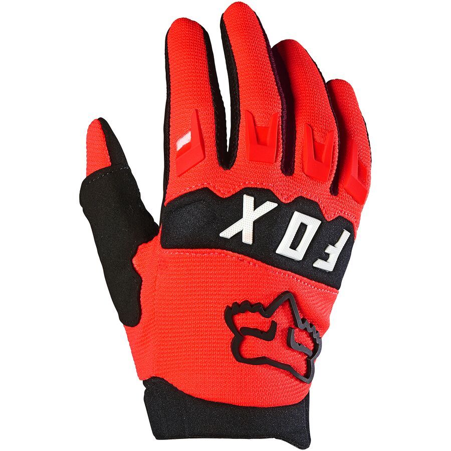 Fox Racing Youth Dirtpaw Gloves Medium FLO Orange