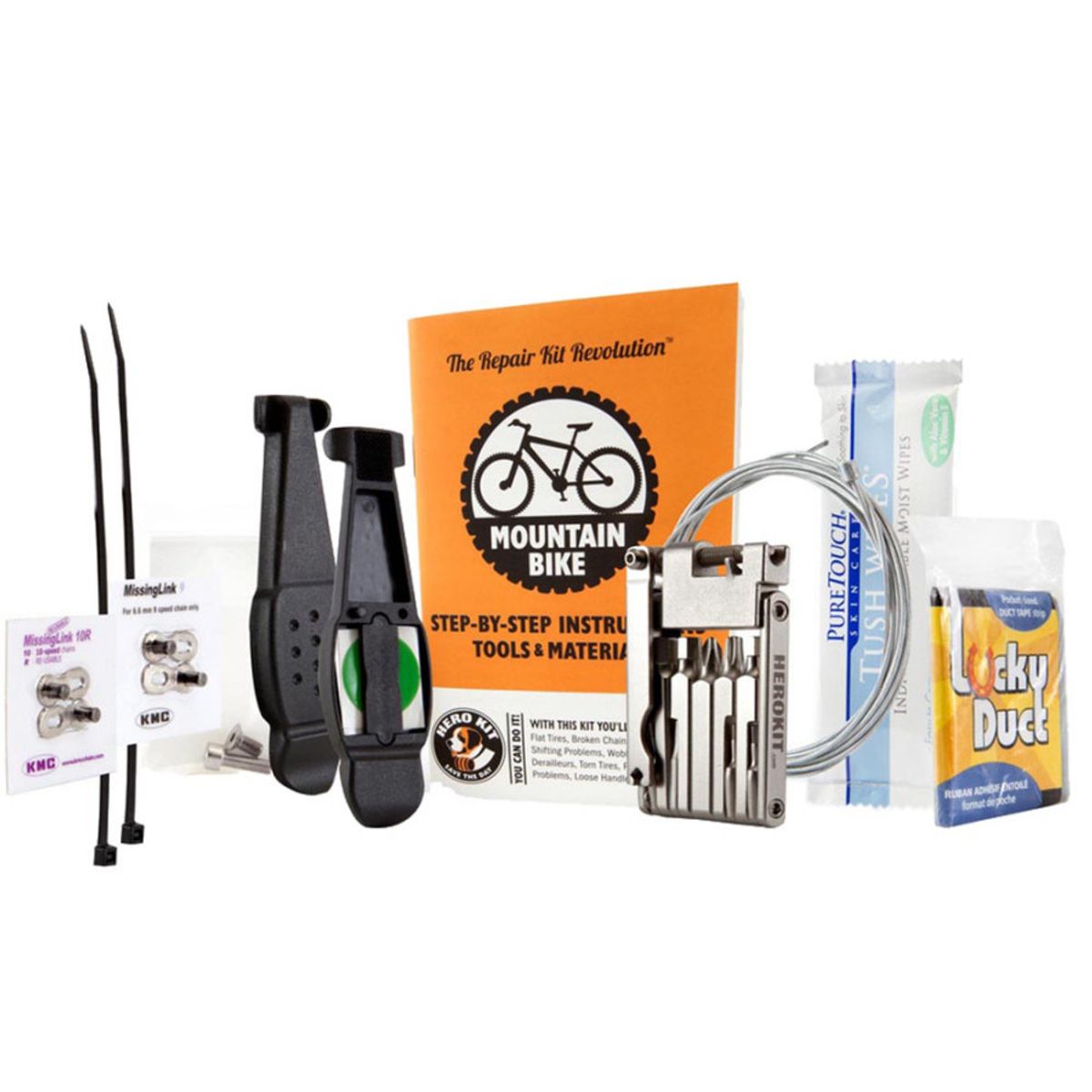 Mountain bike repair kit on sale