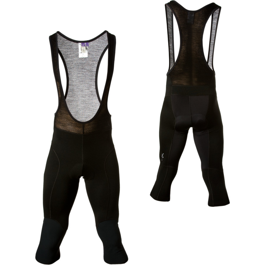 Chauffe-jambes Cyclisme Ibex En Laine - Noir - Taille M - Homme - Fermeture éclair